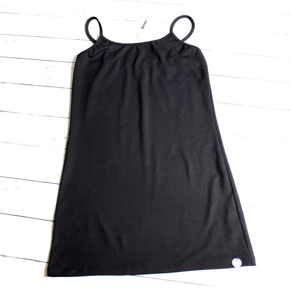 Crowned Free Women's Camisole Size S Long Sleeveless Black Tank - Picture 2 of 5